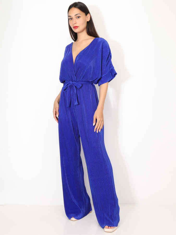 Combinaison évasée et plissée