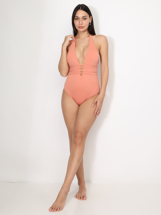 Maillot 1 pièce à fines brides