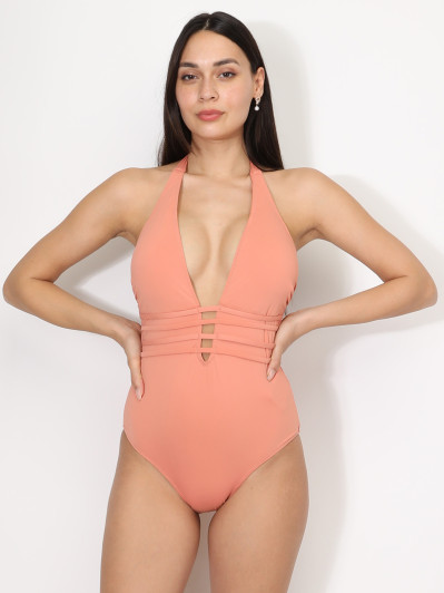 Maillot 1 pièce à fines brides