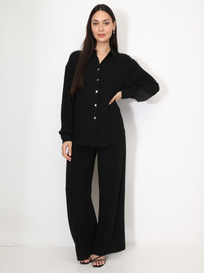 Chemise oversize en lin