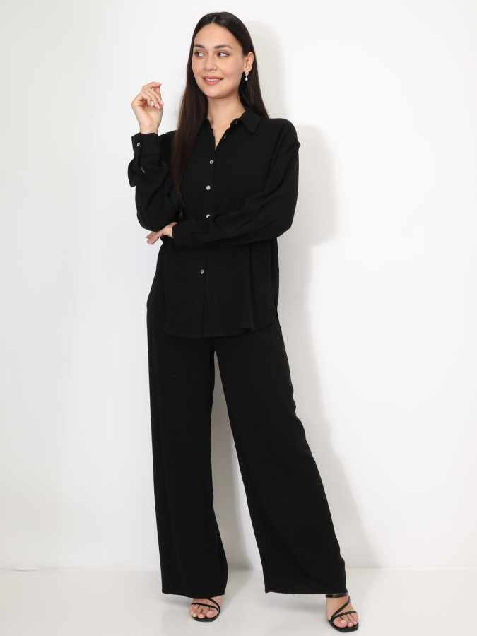 Chemise oversize en lin