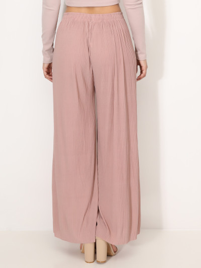 Pantalon large plissé