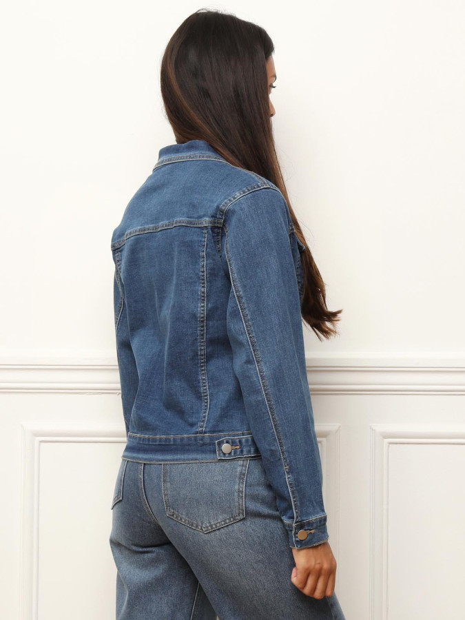 Veste en denim basique