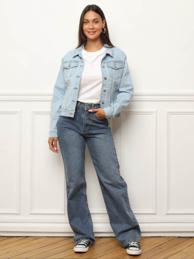 Veste en denim basique