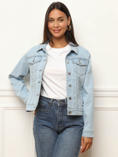 Veste en denim basique