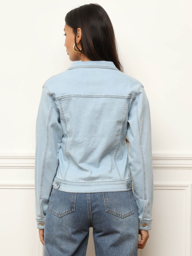 Veste en denim basique