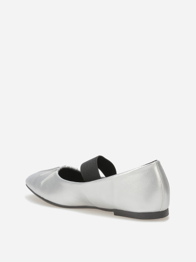 Ballerines en simili avec bride