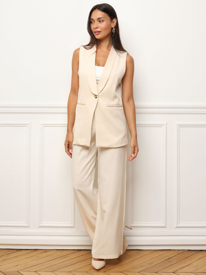 Gilet de costume sans manches