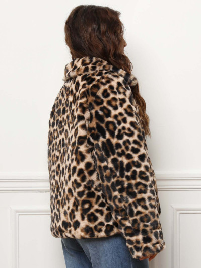 Doudoune réversible fourrée