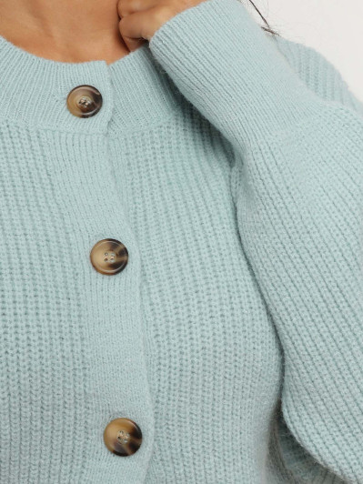 Cardigan à boutons marbrés