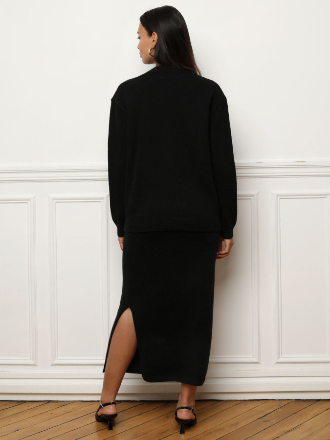 Ensemble jupe longue et cardigan