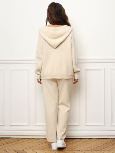 Ensemble pantalon et gilet zippé