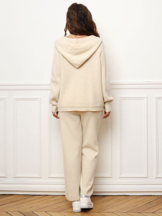 Ensemble pantalon et gilet zippé