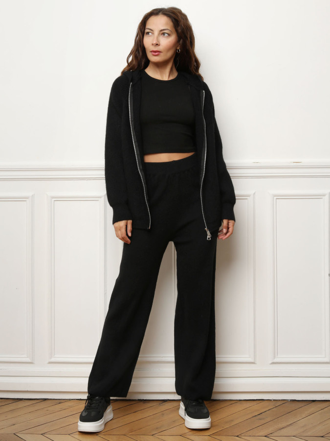 Ensemble pantalon et gilet zippé