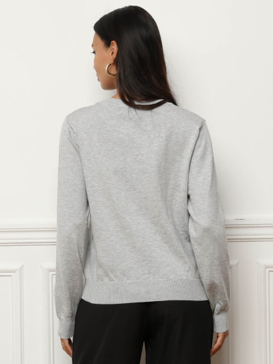 Pull à petits nœuds satinés