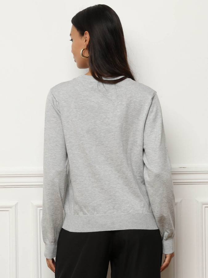 Pull à petits nœuds satinés