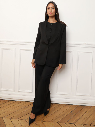 Pantalon de costume wide leg
