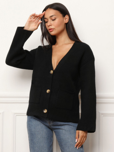 Cardigan à manches oversize