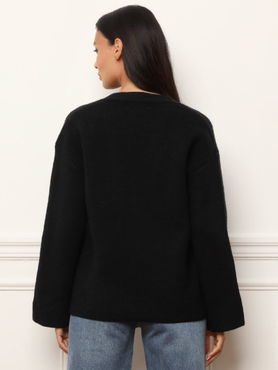 Cardigan à manches oversize