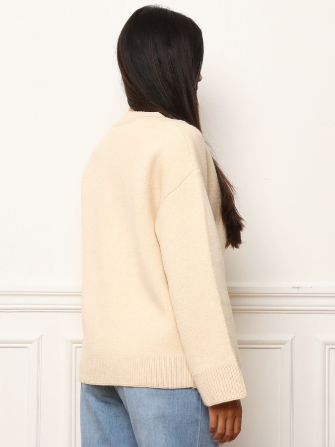 Cardigan à manches oversize