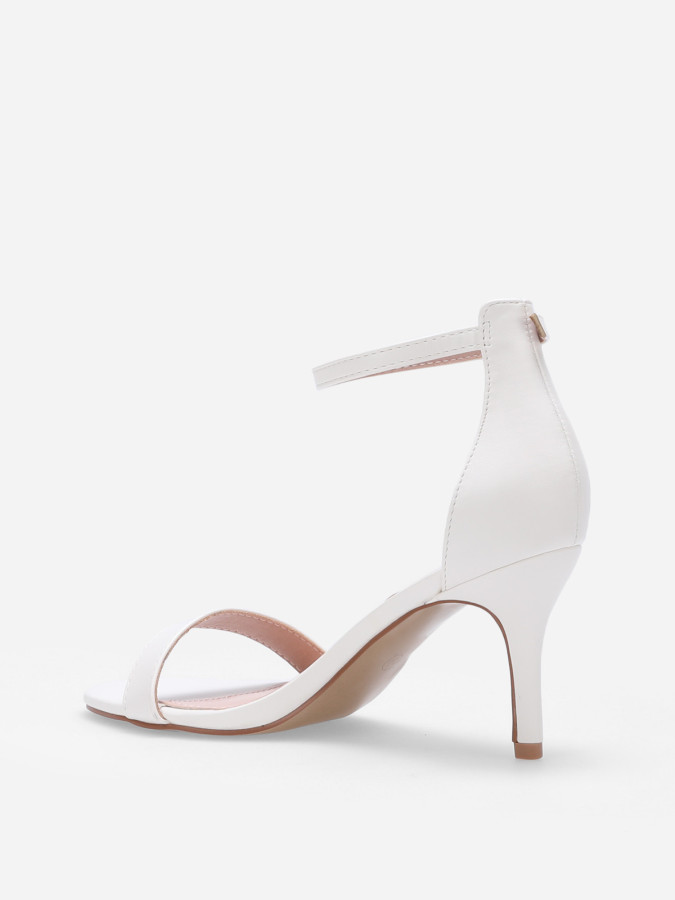 Sandales en simili à talon aiguille
