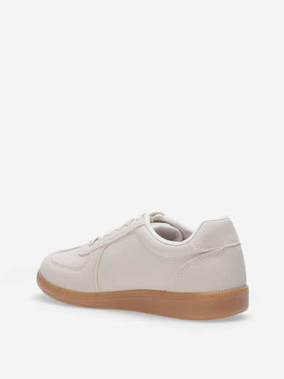 Baskets à empiècements texturés