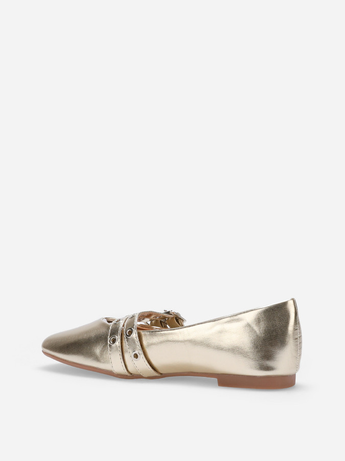 Ballerines avec double brides à œillets