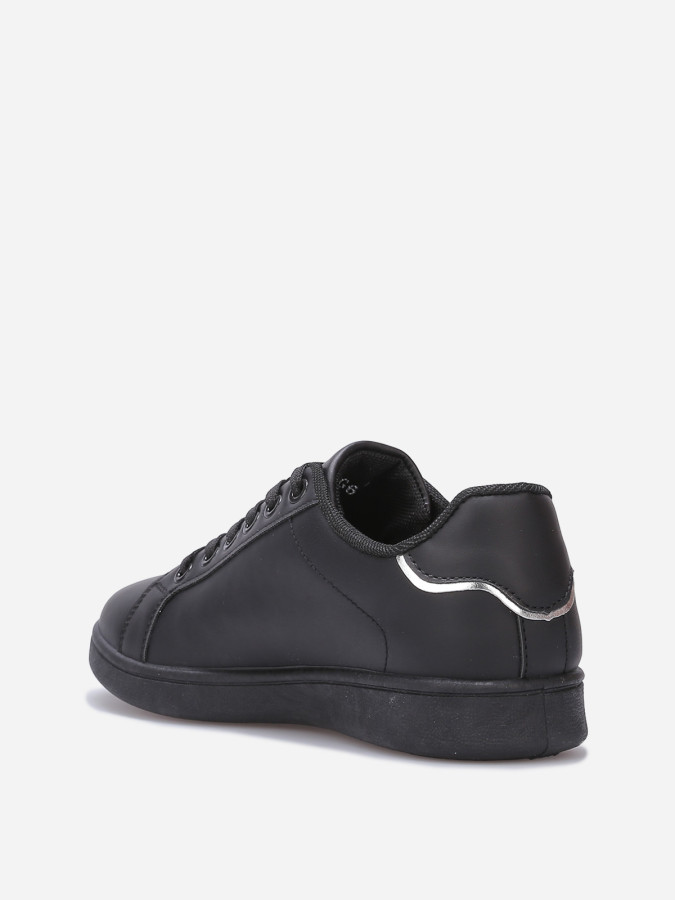 Baskets à empiècement pailleté