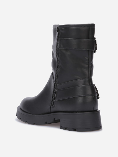 Bottines avec brides à boucle