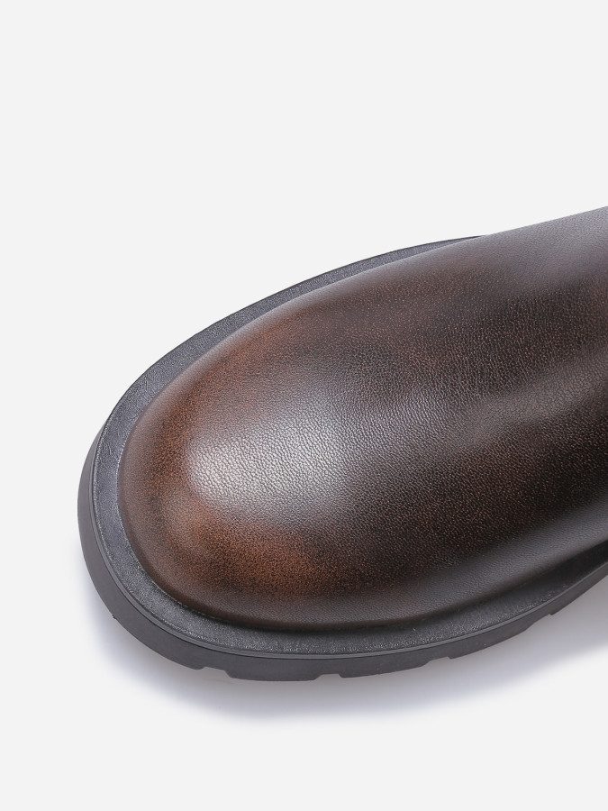 Bottines avec brides à boucle