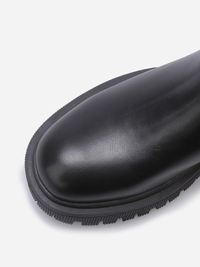 Chelsea hautes à semelle texturée