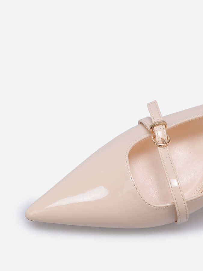 Escarpins slingback à petit talon