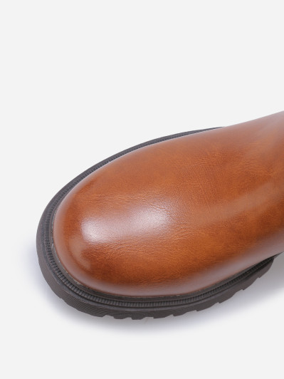 Chelsea à semelle crantée et texturée