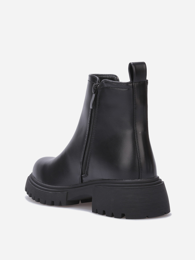 Chelsea à semelle crantée et texturée