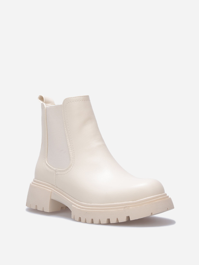 Chelsea à semelle crantée et texturée