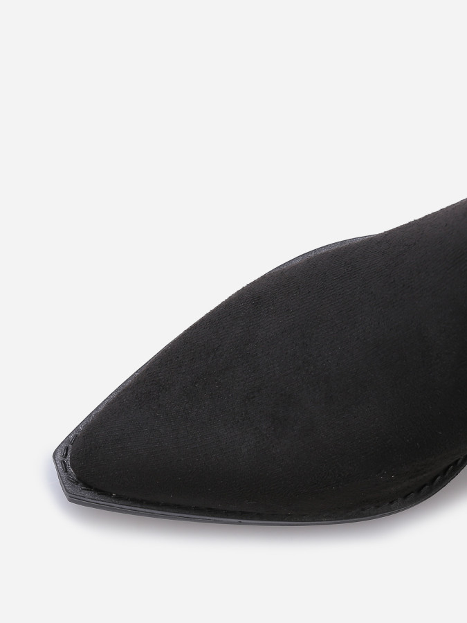 Santiags à sangles et anneau