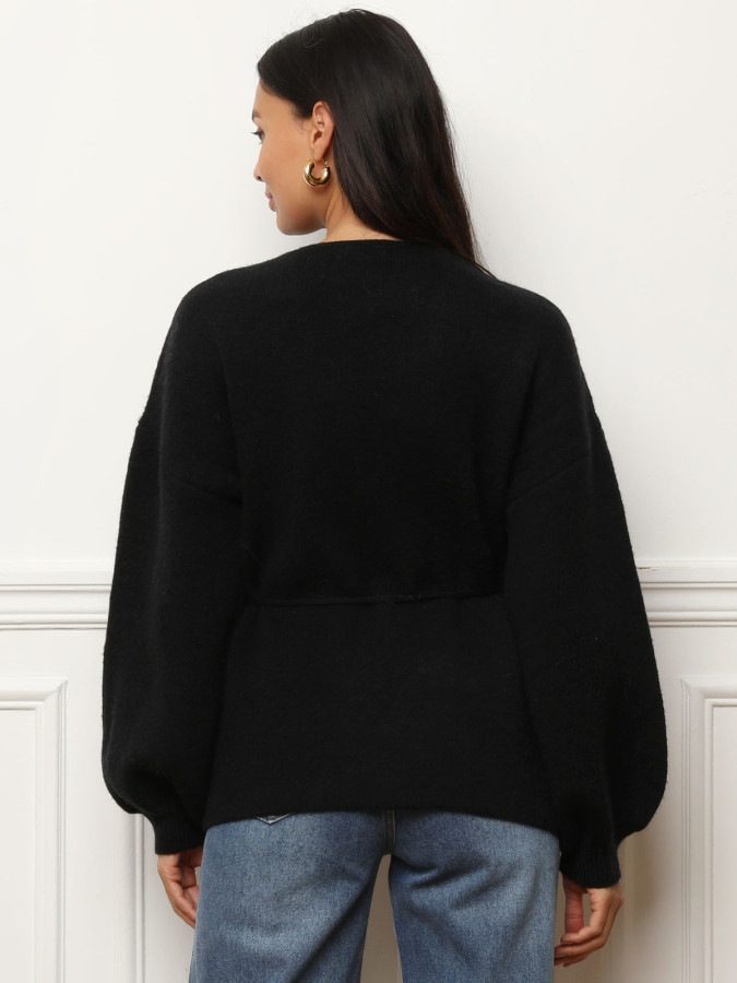 Gilet style kimono à nouer