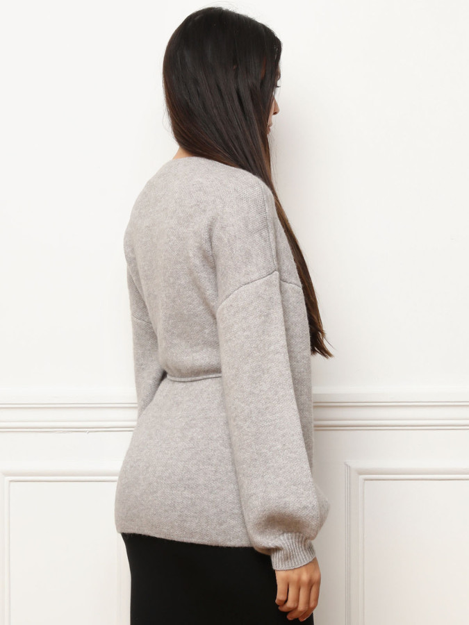 Gilet style kimono à nouer