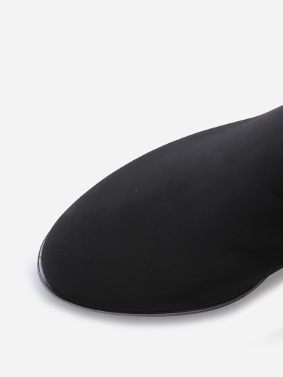 Bottines à bride et boucle bijou