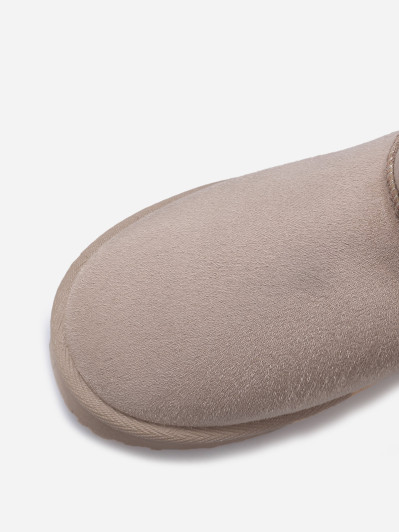 Boots fourrées à plateforme