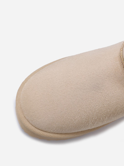 Boots fourrées à plateforme