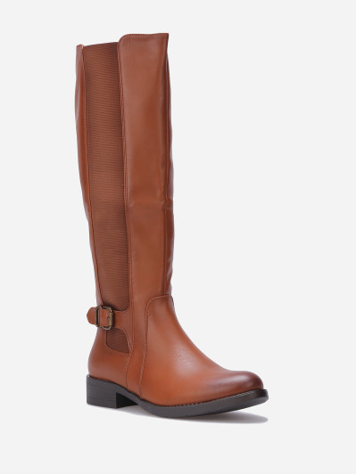 Bottes cavalières style chelsea