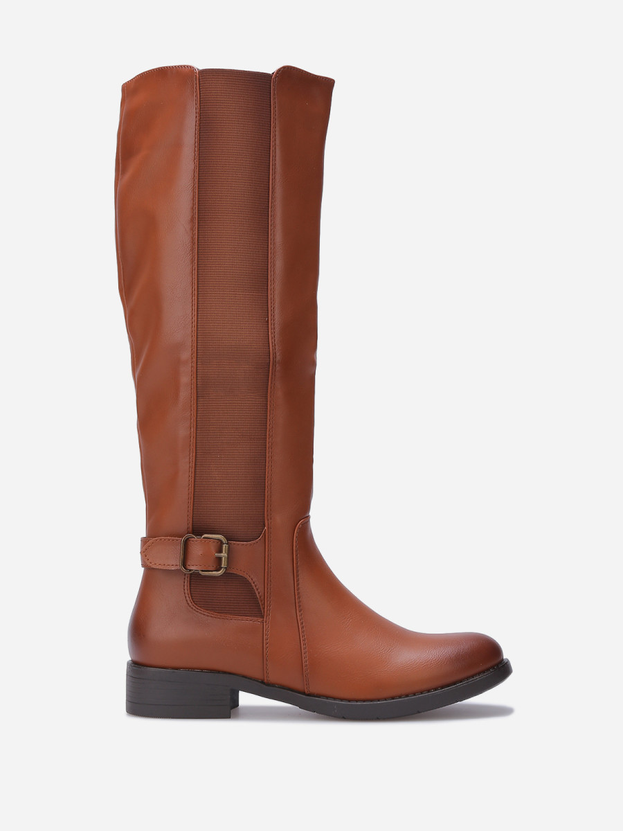 Bottes cavalières style chelsea