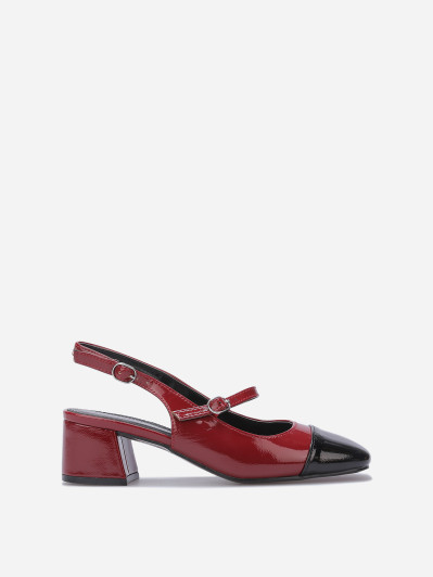 Babies bicolores à fines brides