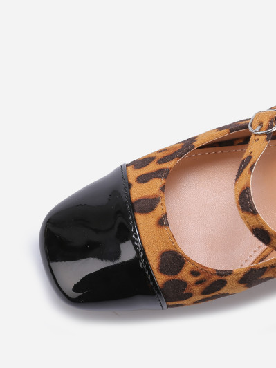 Babies bicolores à fines brides