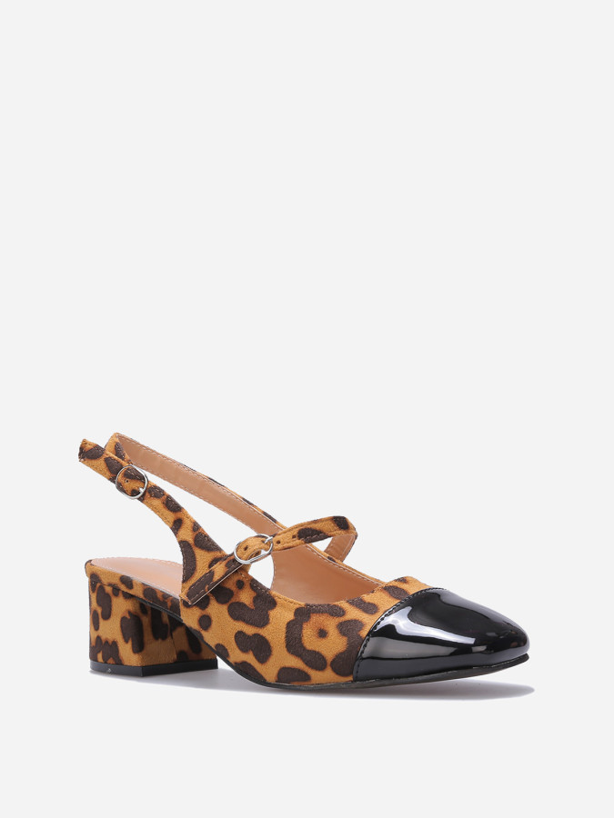 Babies bicolores à fines brides