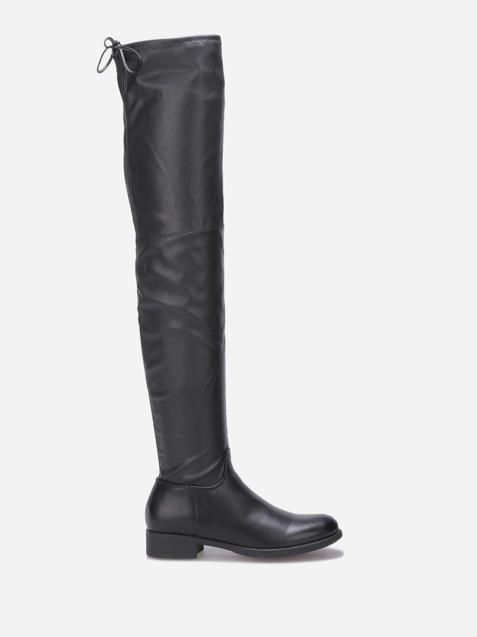 Cuissardes plates en simili