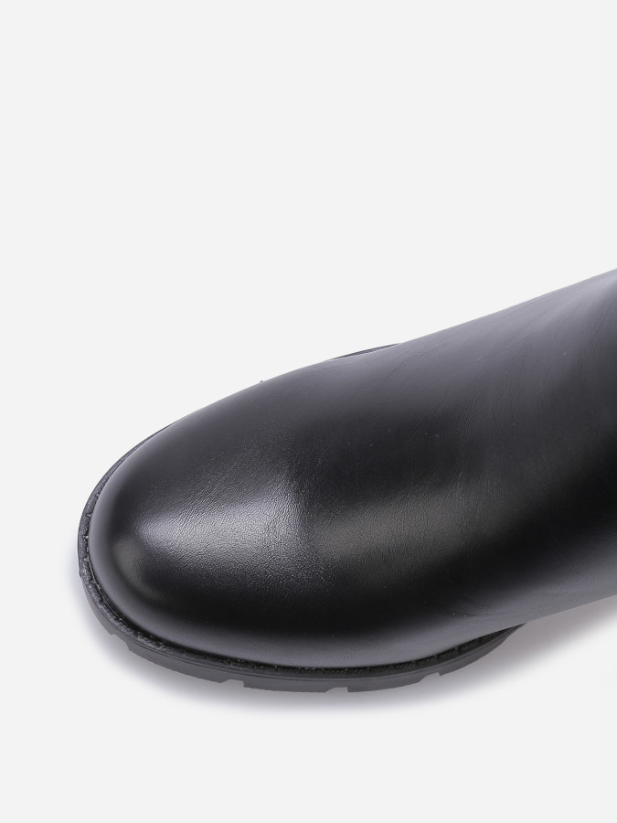 Chelsea en simili à talon cranté