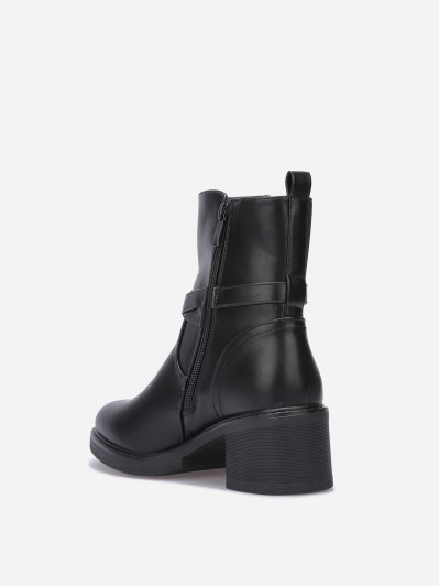 Bottines chelsea à talon et fine bride