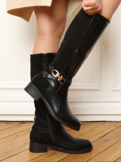 Bottes bi-matières à mors